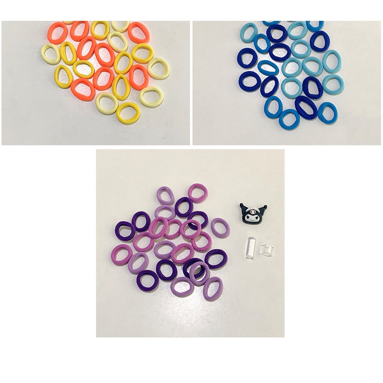 Sanrio Dây Thun Buộc Tóc / Vòng Tay DIY Bằng Cao Su