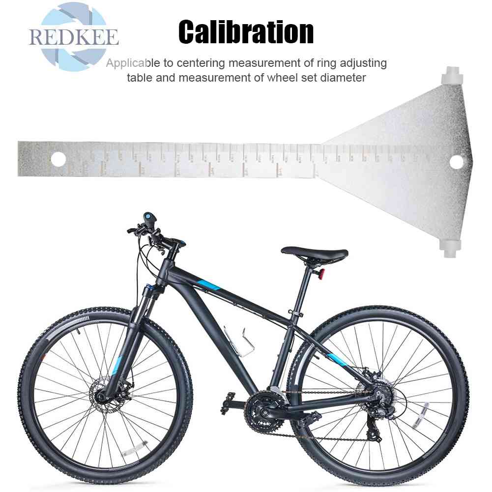 Dụng Cụ Đo Vị Trí Bánh Xe Đạp Nhỏ Gọn Tiện Lợi Đứng