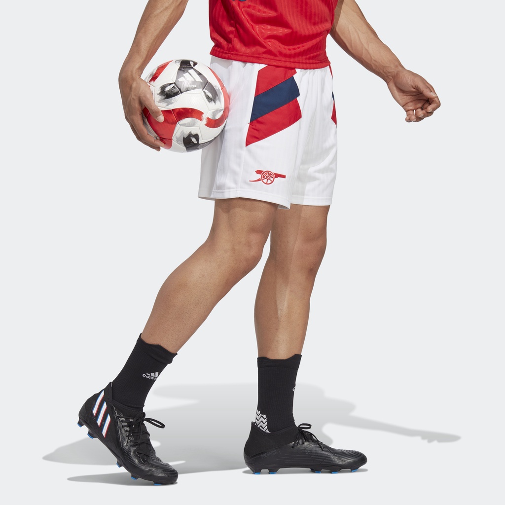 Adidas Bóng đá Quần Short Arsenal Icon Nam trắng HT7150