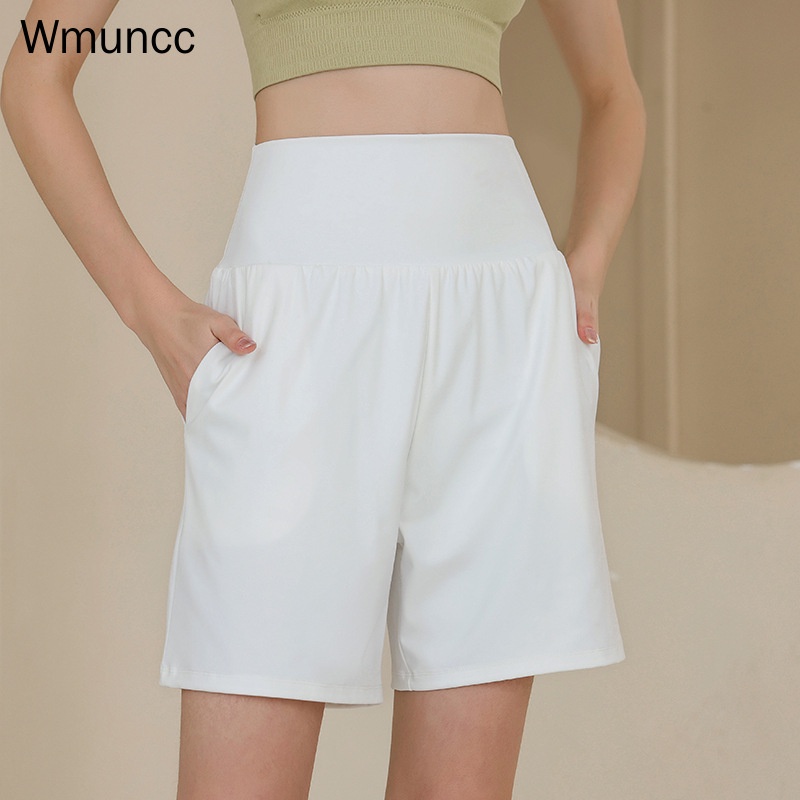 Wmuncc Quần ngắn đi xe đạp Dáng Suông Năng Động Thời Trang Cho Nữ