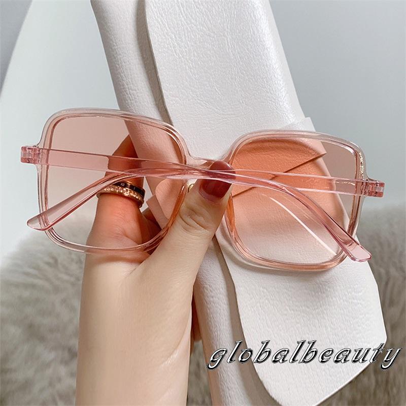 Kính Mát Phân Cực Mặt Vuông Màu Gradient Phong Cách Cổ Điển Dễ Thương Dành Cho Nam Và Nữ