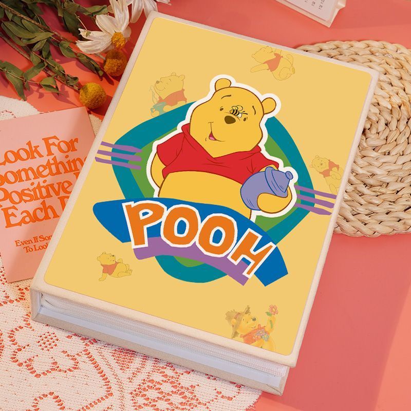 Album Ảnh Thẻ Sưu Tầm Hình Gấu Pooh 3 inch