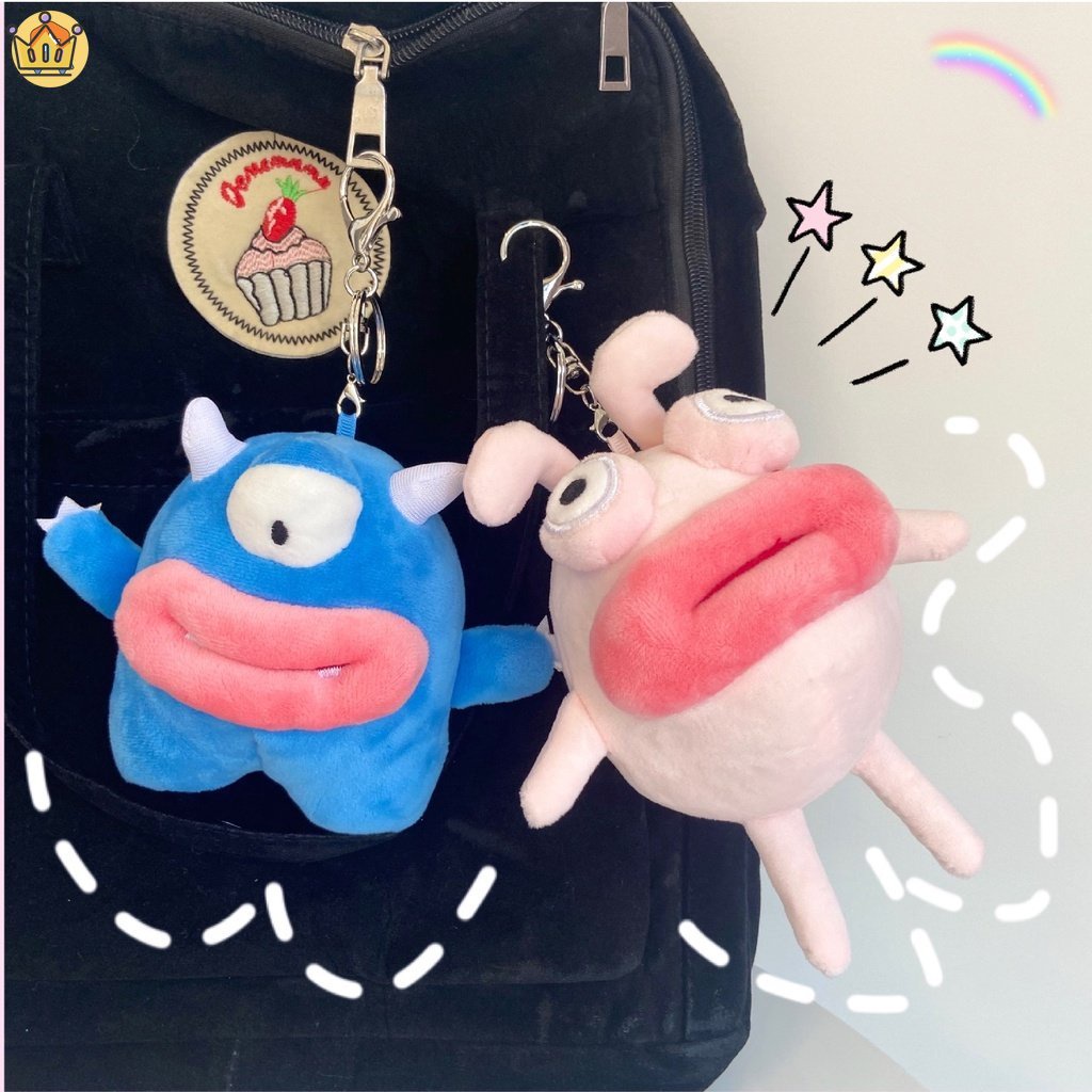Móc Khóa Hình Thú Nhồi Bông Dễ Thương Vui Nhộn SJHY0316 JP5VN