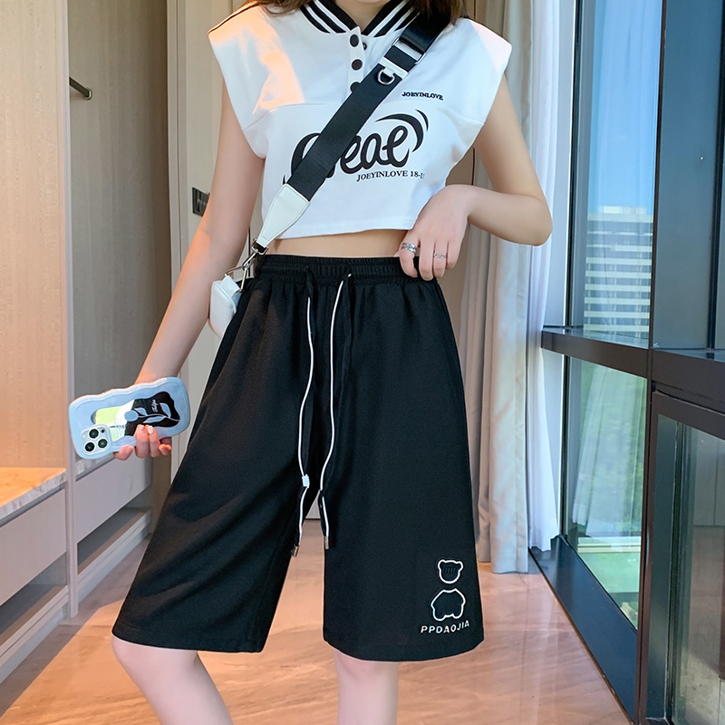 NRVP Quần Short Thể Thao Dáng Rộng Phong Cách Thời Trang Hàn Quốc