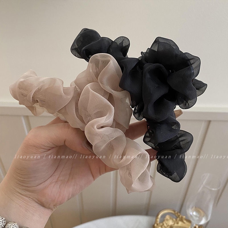 Kẹp Cá Mập Dạng Lưới Kẹp Cỡ Lớn Cao Cấp Thời Trang Mùa Hè Cho Nữ