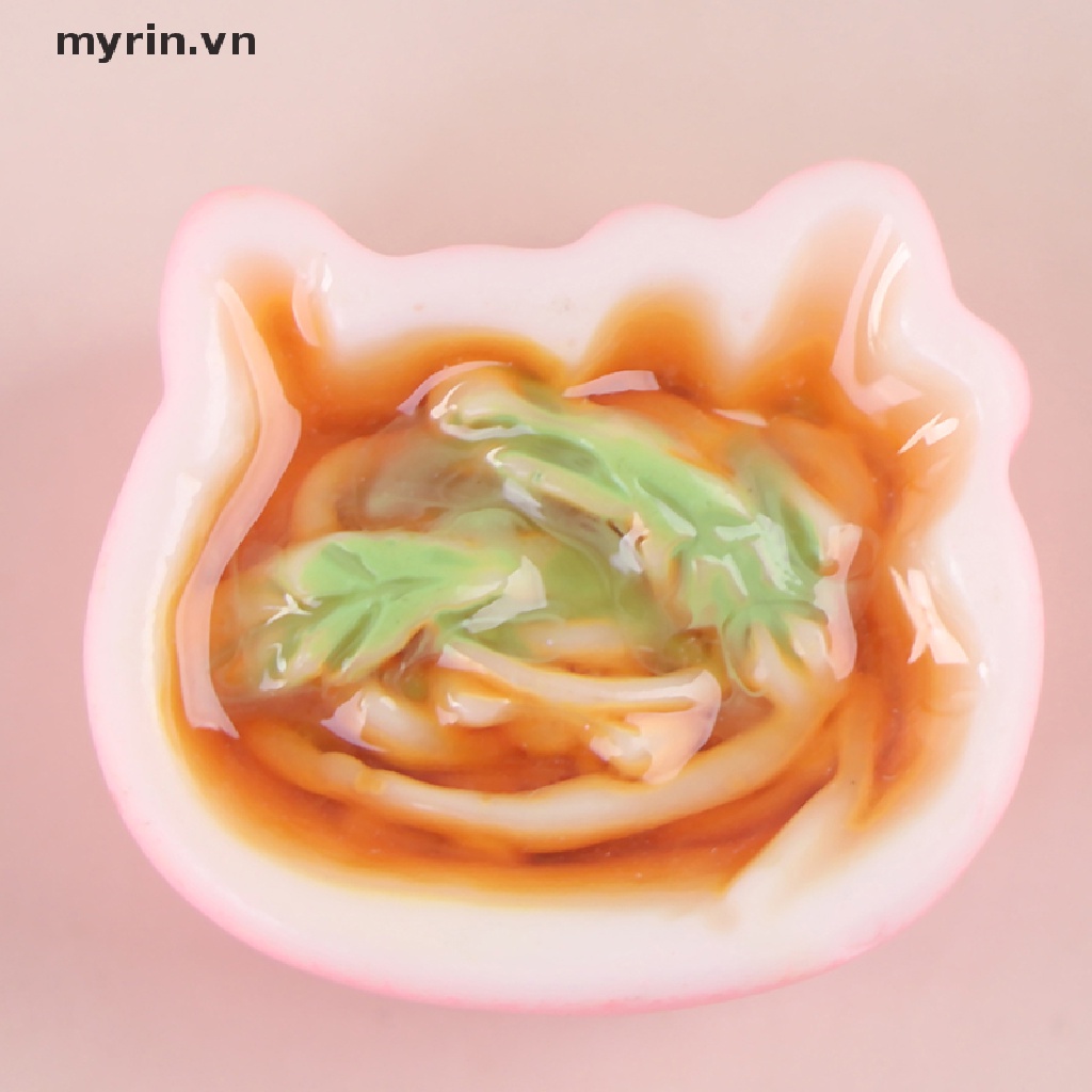 Set 2 Mô Hình Thức Ăn Bằng Nhựa Resin Cho Nhà Búp Bê