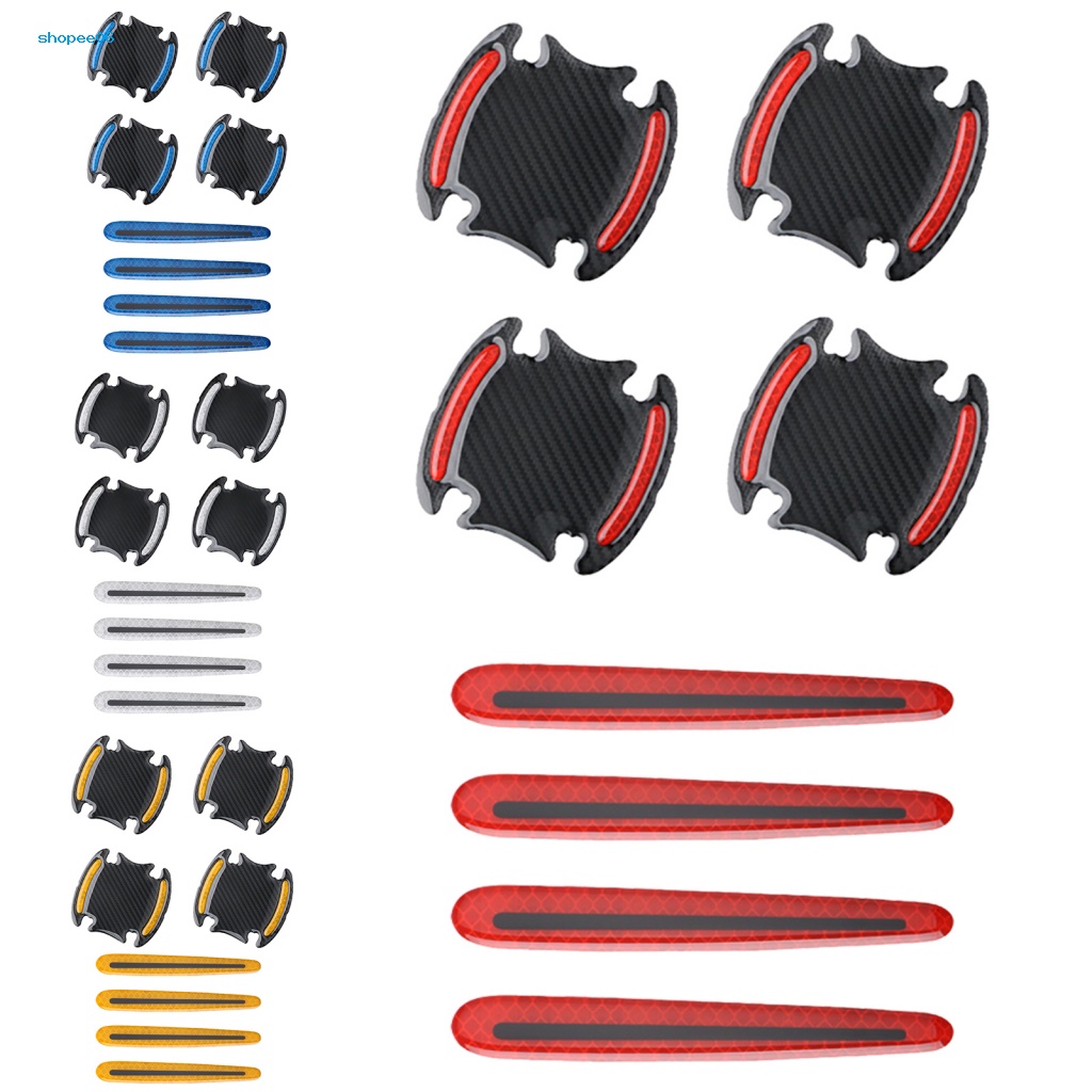 Bộ 8 Miếng Dán Tay Cầm Bằng Epoxy Phản Quang An Toàn Tiện Dụng