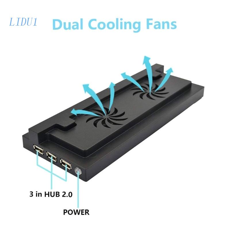 Đế Tản Nhiệt LIDU1 Cho XB One Slim Console Với 3 Cổng Usb