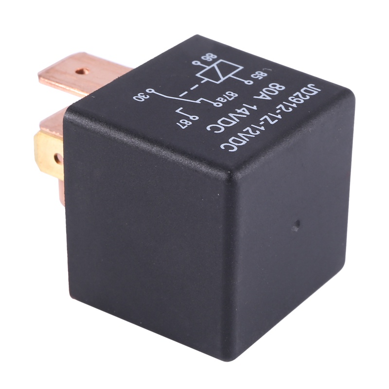 Rơ Le Nguồn 80A DC 12V 5 Pin Tự Làm Cho Xe Hơi, Xe Tải