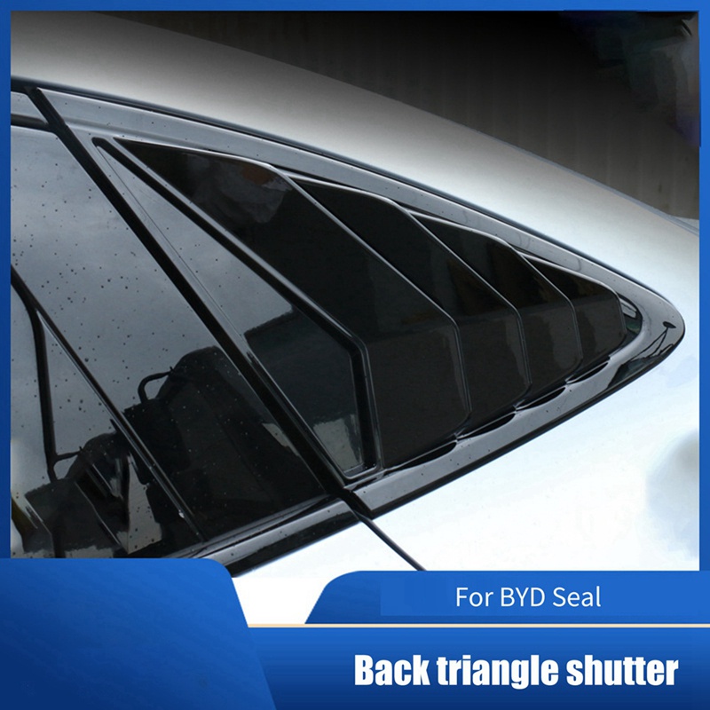 Viền Dán Cửa Sổ Sau Xe Hơi Họa Tiết Sợi carbon Cho byd seal 2022