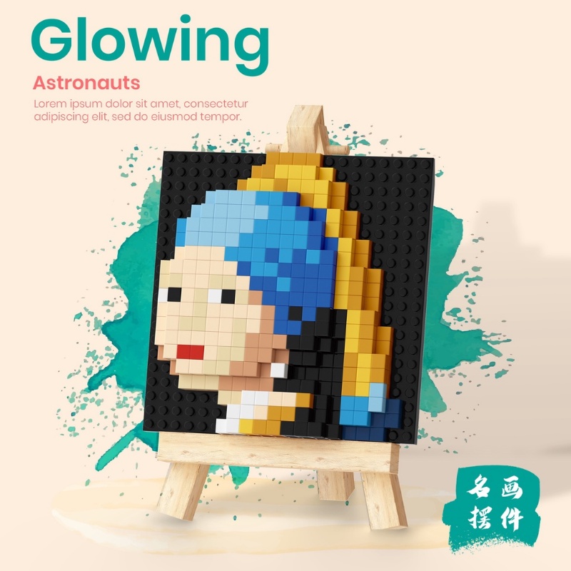 Bộ Đồ Chơi Lắp Ráp Mô Hình Mini 6736-6742 Chất Lượng Cao