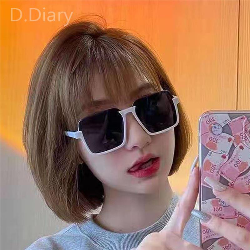 Kính Mát Gọng Vuông Lớn Phong Cách Sang Trọng Cho Nữ