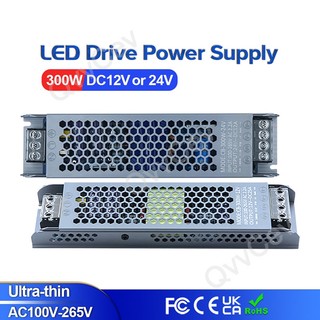 Bộ chuyển đổi nguồn đèn led 300w dc12v / 24v 300w ac100-265v