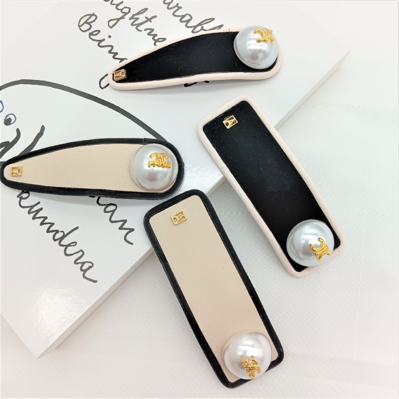 Kẹp Tóc Cỡ Lớn Bằng Da Cừu Cao Cấp Thời Trang Cho Nữ