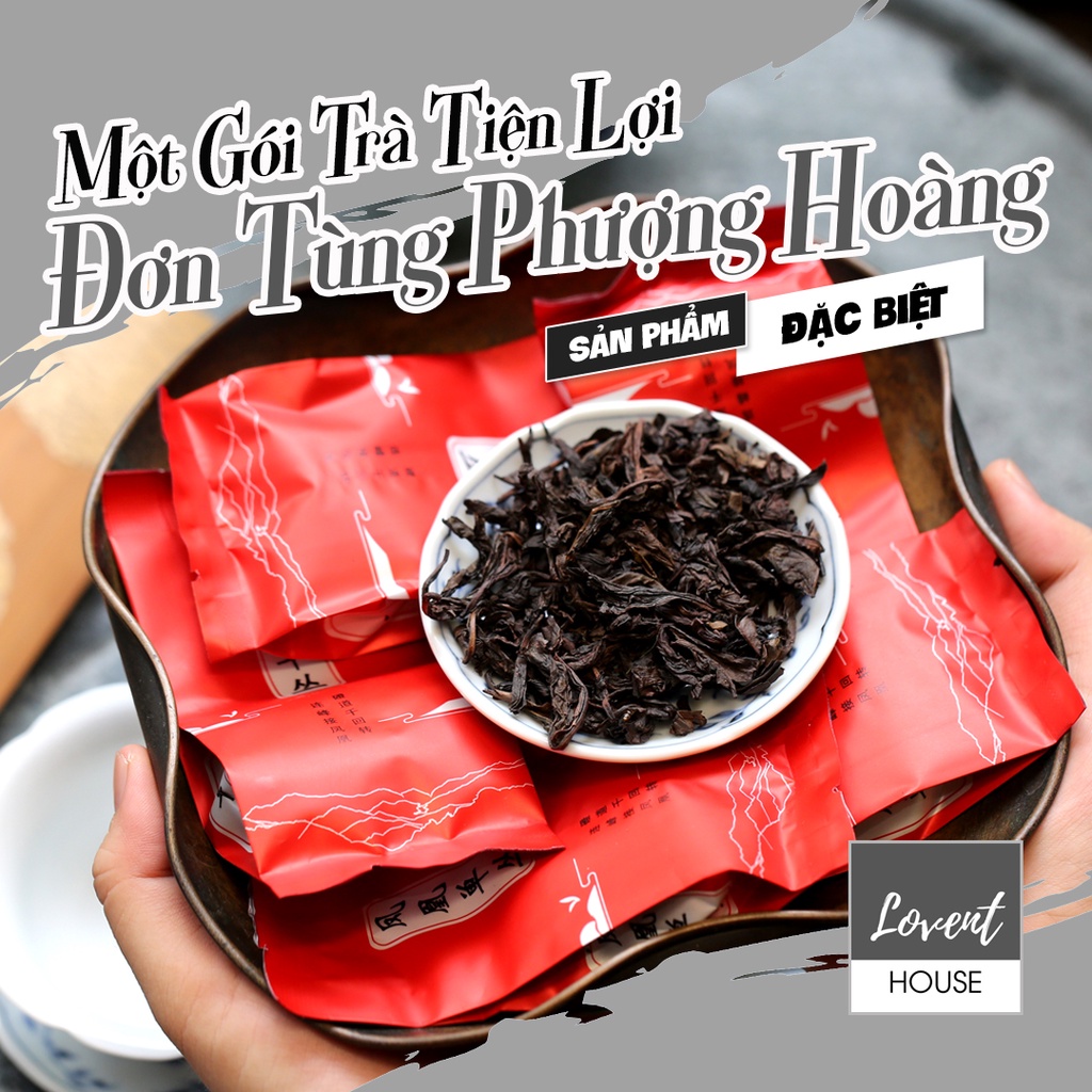 Phượng Hoàng Đơn Tùng oolong trà- Thập đại danh trà gói tiện lợi trải nghiệm, hương lan vị thanh chát [Lovent House]