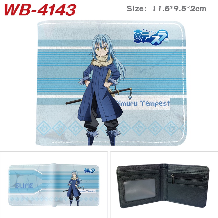 Ví Da PU Mini In Hình Hoạt Hình Rimuru Tempest Benimaru