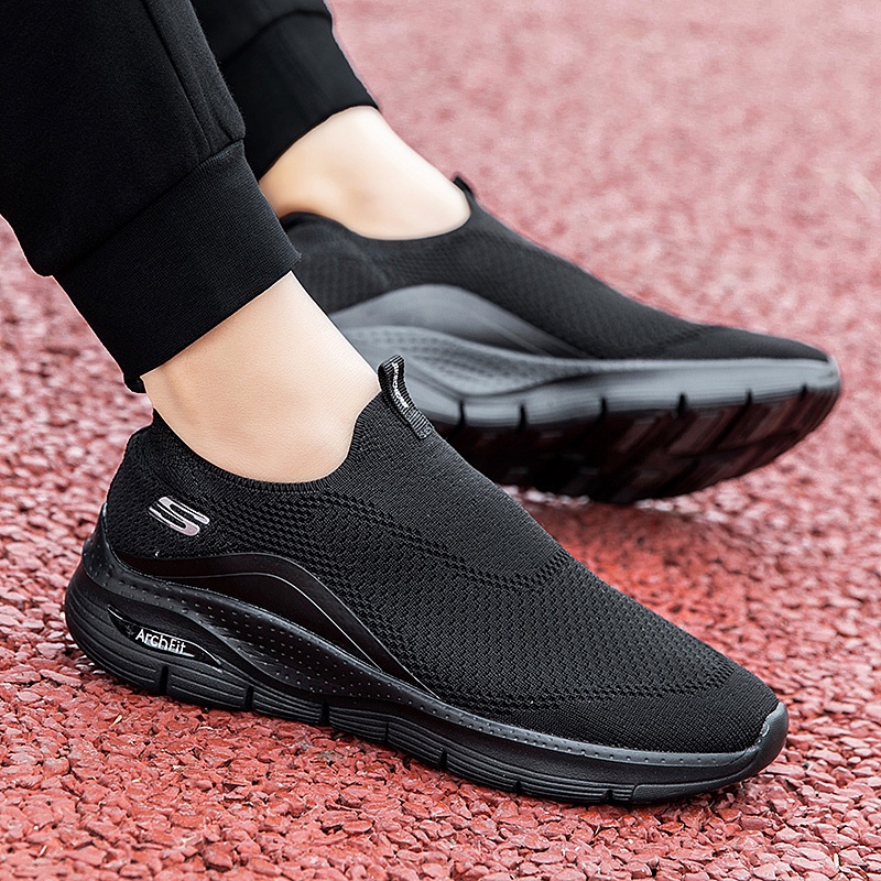 Go Walk Arch-fit * Skechers_Giày Thường Giày Chạy Bộ Thể Thao Trượt Vào Giày Chạy Bộ Skechers_