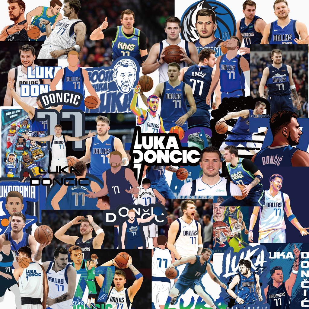 Set 50 Sticker Luka Don I Doodle Dán Trang Trí Đa Ứng Dụng