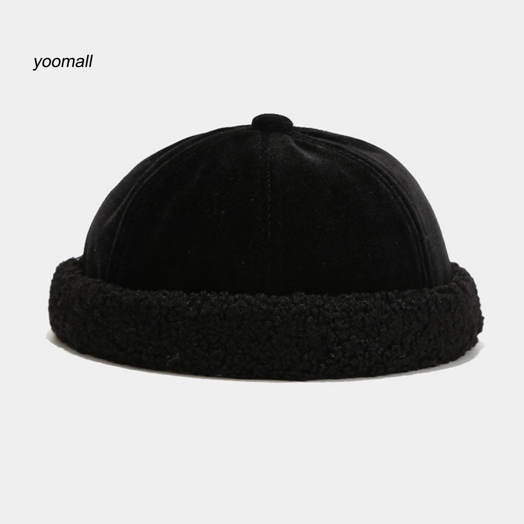 Mũ Beanie Nhung Dày Không Vành Màu Trơn Điều Chỉnh Được Kích Cỡ Được Màu Sắc Dành Cho Bạn Nữ