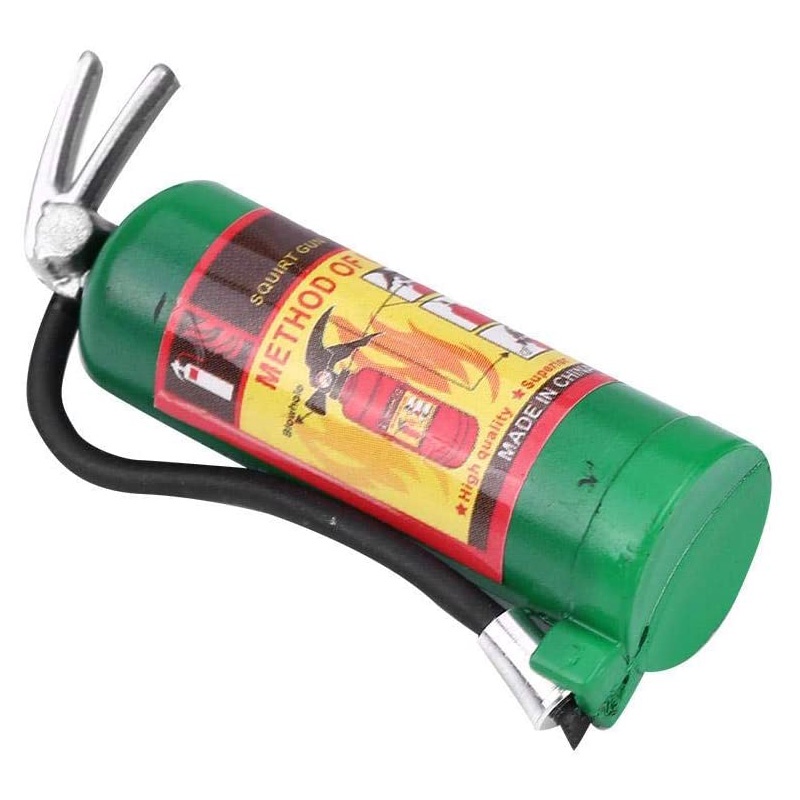 Bình Chữa Cháy Mini Bằng Kim Loại Kèm 2 Bình Chữa Cháy Dùng Để Trang Trí