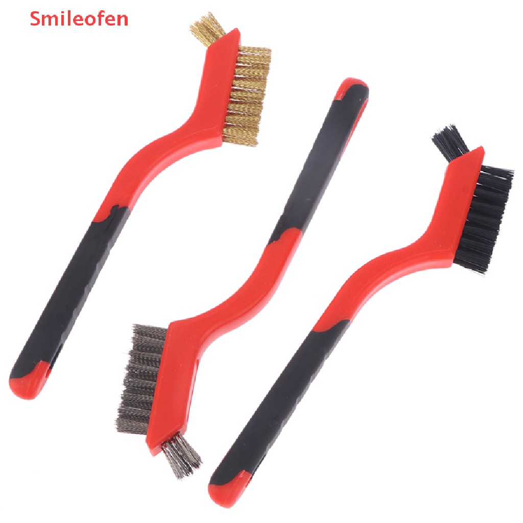 Bộ 3 Cây Cọ Bằng Thép Nylon 7Inch Chất Lượng Cao