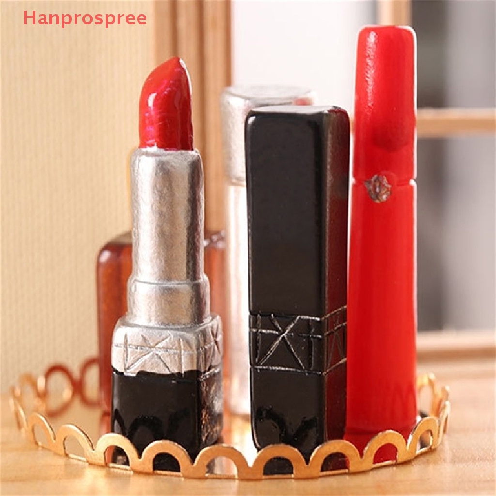 Mô Hình Bộ Dụng Cụ Trang Điểm Môi Mini Tỉ Lệ 1: 6 Trang Trí Nhà Búp Bê