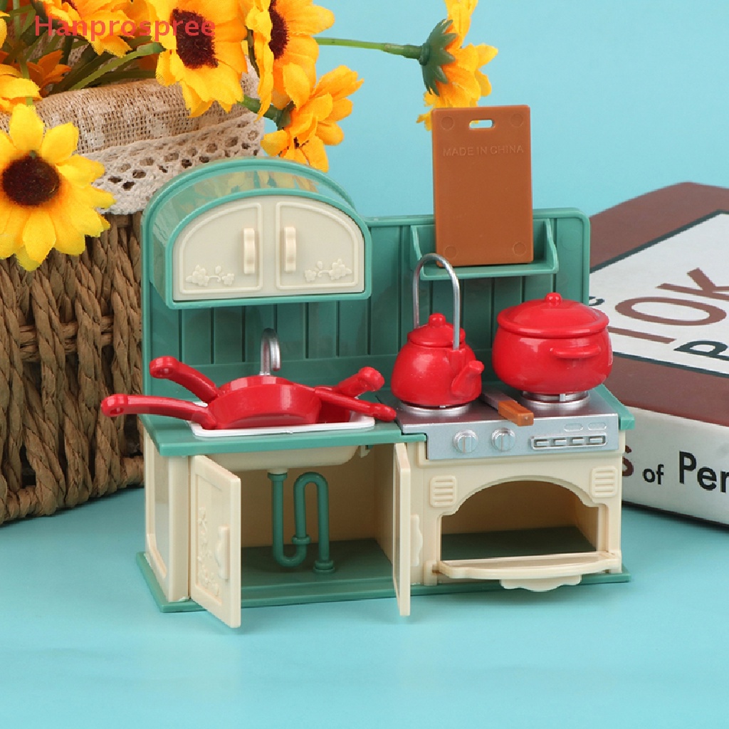 1 Bộ Dụng Cụ Nấu Ăn Nhà Búp Bê Tỉ Lệ 1: 12