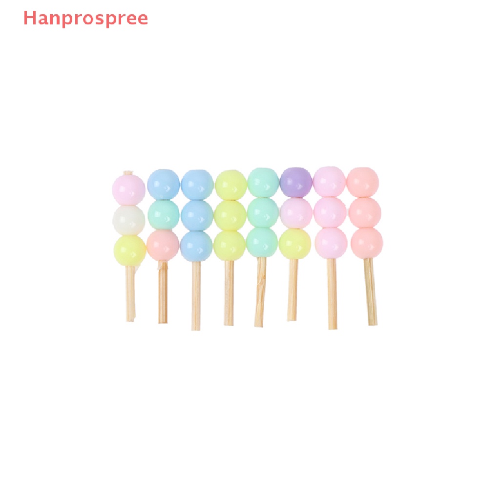 Bộ 2 Mô Hình Kẹo Mút / Hồ Lô / Bầu Trời Đầy Màu Sắc Trang Trí Nhà Búp Bê 1: 12