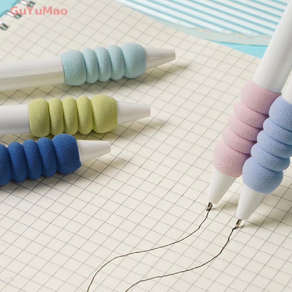 Bút Mực Gel Ngòi 0.5mm Siêu Mềm Có Thể Thu Gọn Cho Nam Nữ