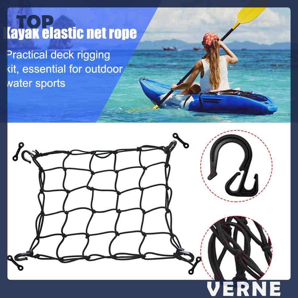 Lưới Nylon Móc Hành Lý Chịu Được Sức Nặng Cho Thuyền Kayak / Ca Nô