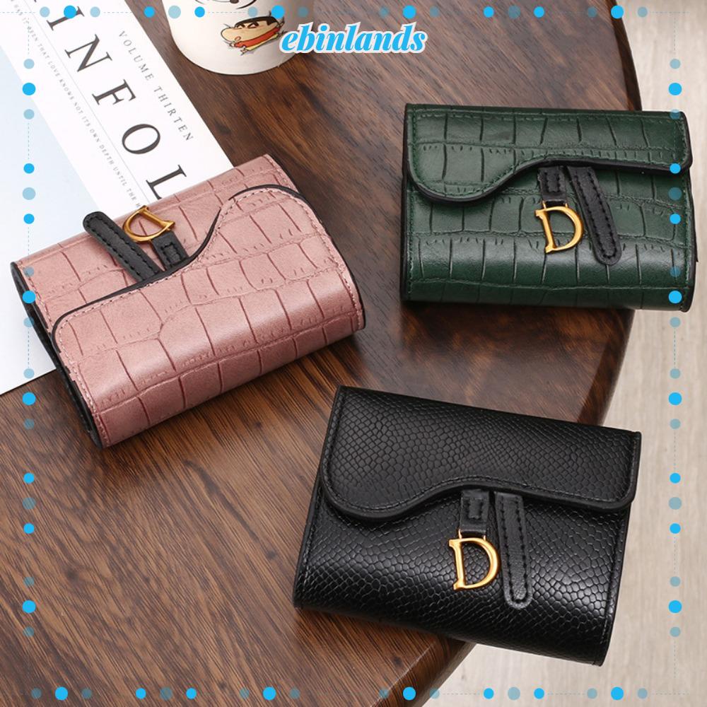 Ví Gấp Chất Liệu Da PU Kiểu Dáng Nhỏ Nhắn Xinh Xắn