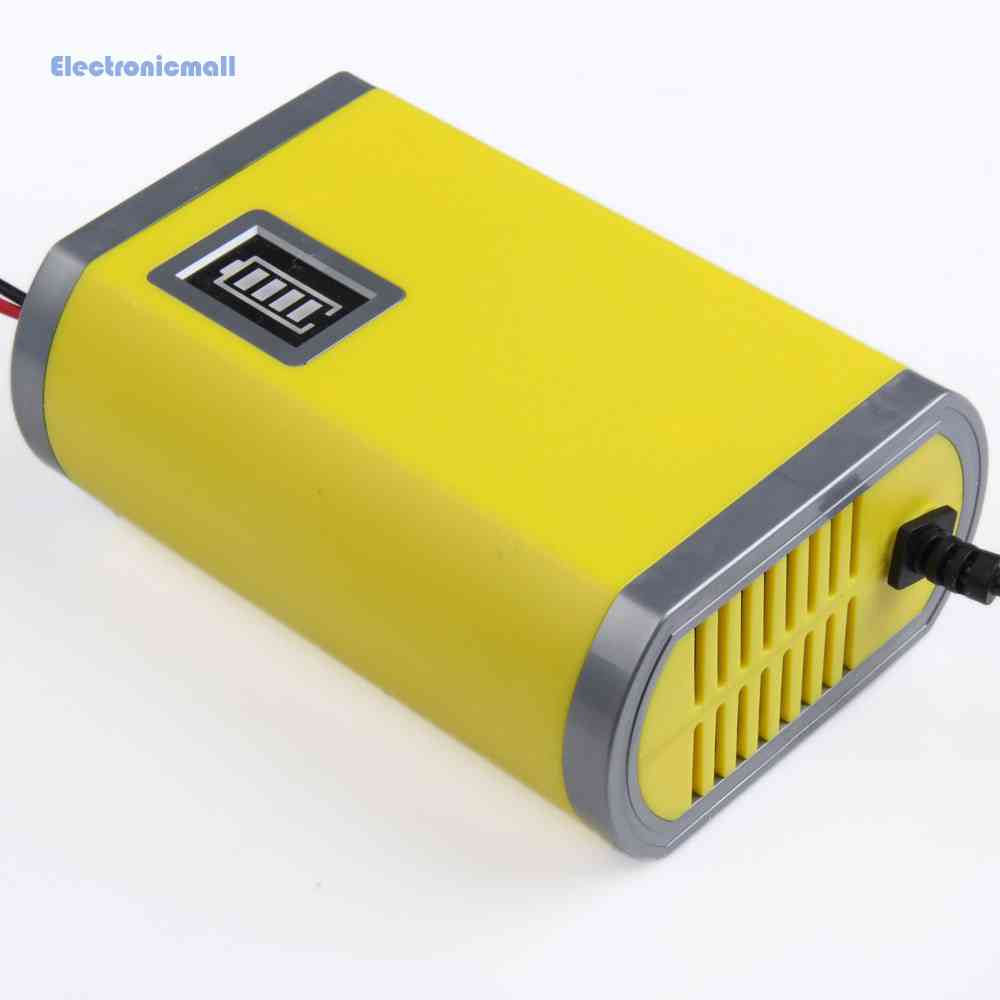 Bộ Sạc Bình Ắc Quy Axit Chì Phích Cắm US 12V 6A 12V Cho Xe Máy