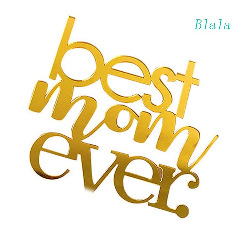 Khuôn Cắt Giấy Kim Loại Hình Chữ Best Mom Ever