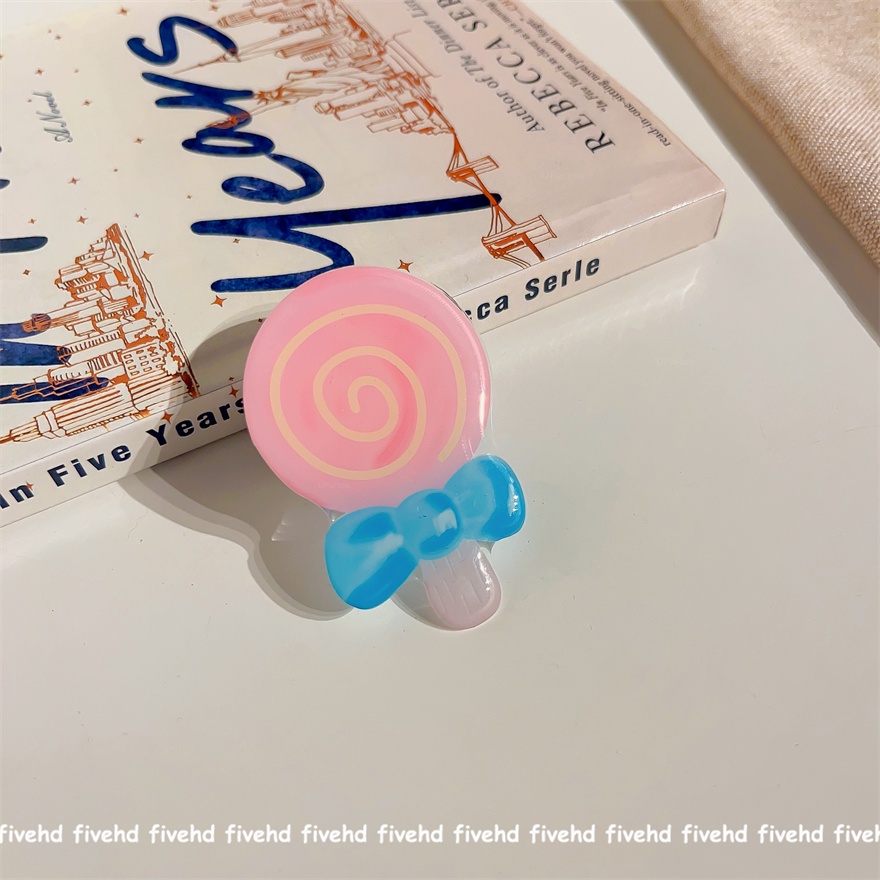 Giá Đỡ Điện Thoại Có Nút Bấm Họa Tiết Hoạt Hình Dễ Thương