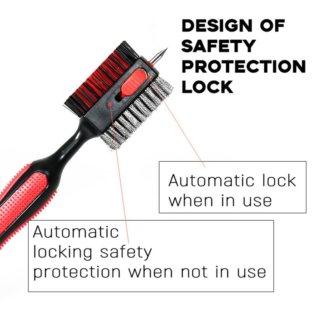 Bàn Chải Vệ Sinh Gậy Đánh Golf 1 / 2 / 3 Chống Trượt Có Thể Tái Sử Dụng