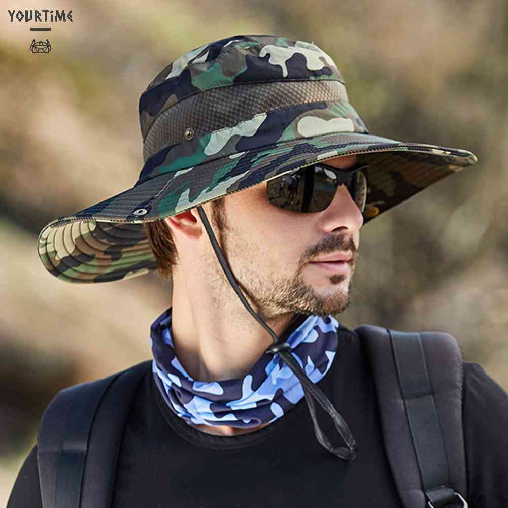 Mũ Lưỡi Trai Thể Thao Chống Tia UV Bằng Polyester Có Khóa Điều Chỉnh Được Cho Nam