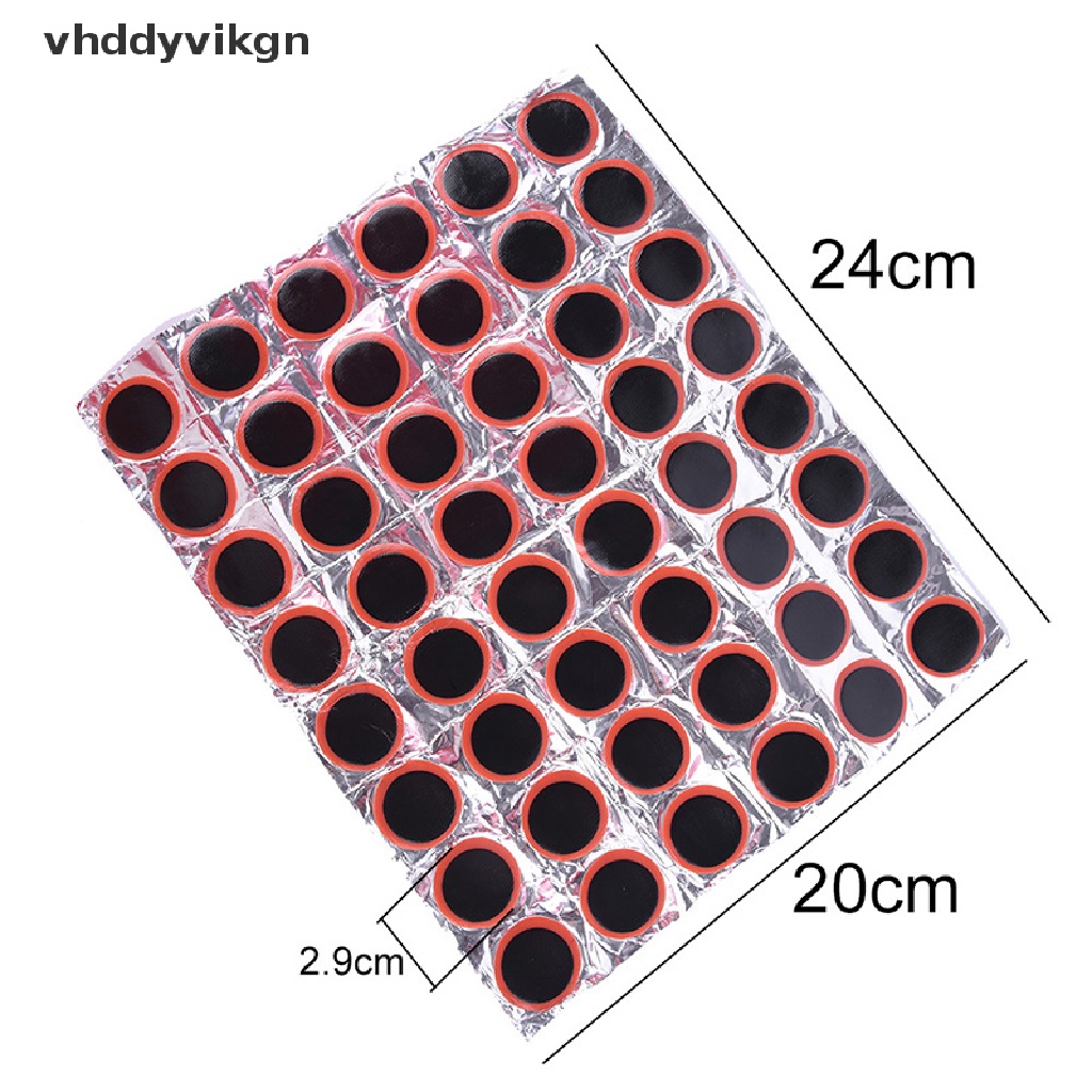 Set 48 Miếng Vá Lốp Xe Đạp Hình Tròn 30mm