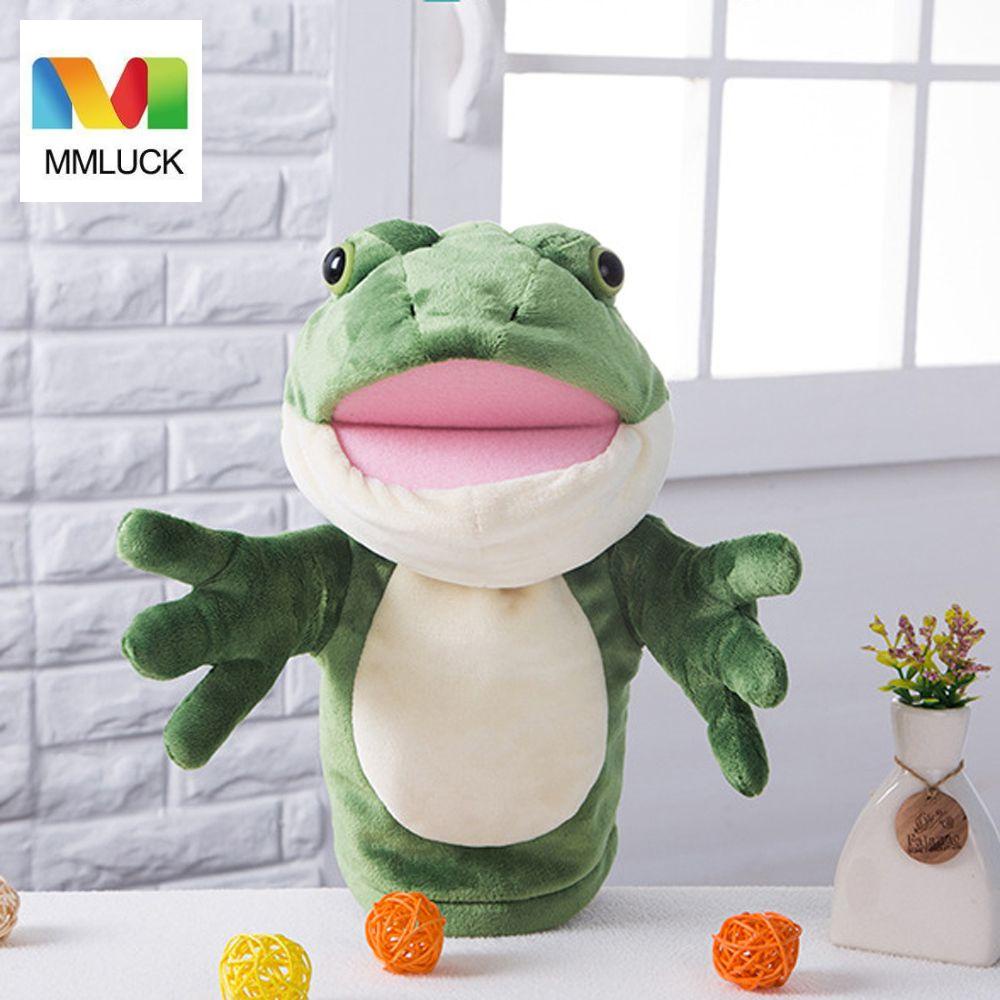 Con Rối Bông Đeo Tay Hình Động Vật Hoạt Hình Sáng Tạo Mềm Mại Dành Cho Trẻ Em