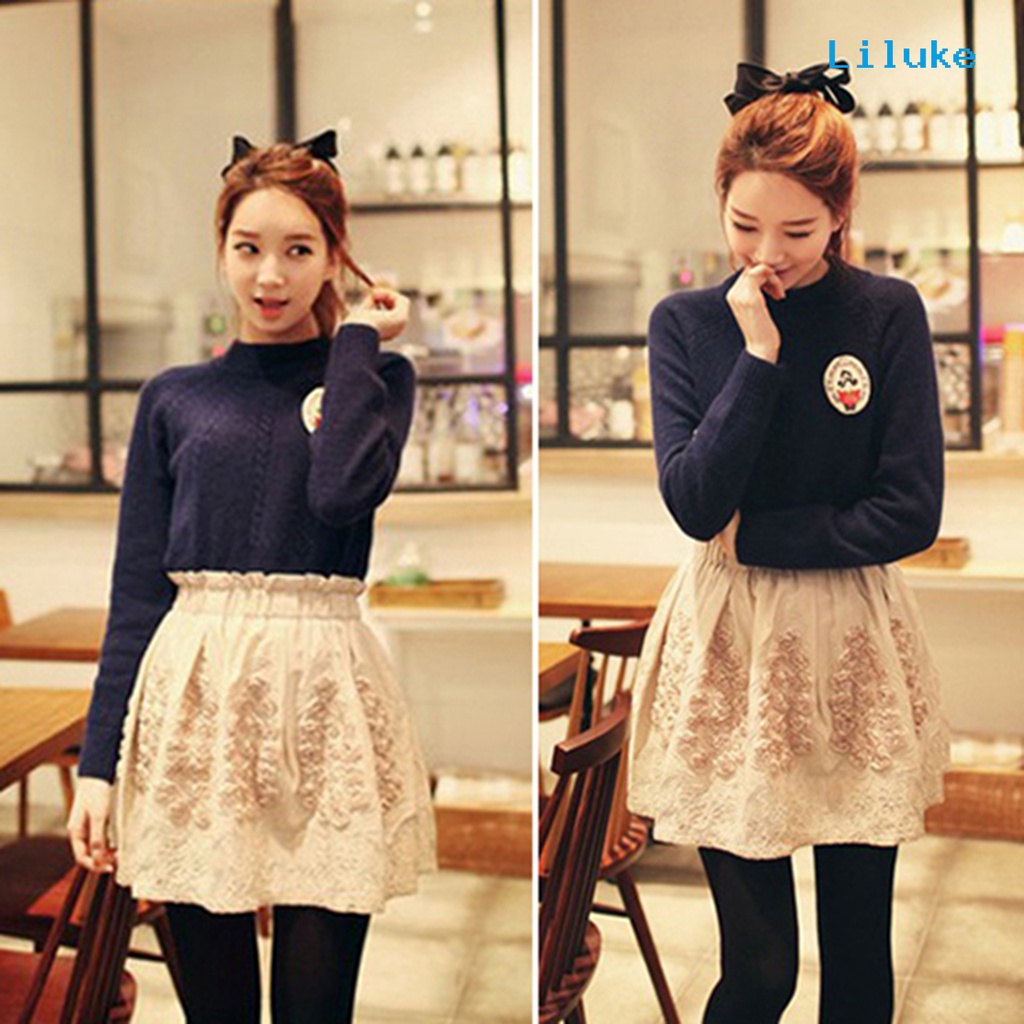 Dây Buộc Tóc Satin Màu Trơn Thắt Nơ Xinh Xắn Cho Nữ Giá Đỡ