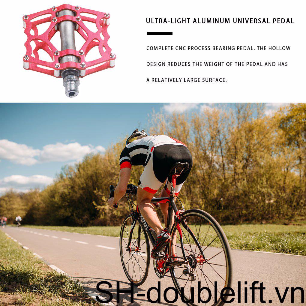 1 Cặp Bàn Đạp Xe Đạp Leo Núi Bằng Hợp Kim Chất Lượng Cao