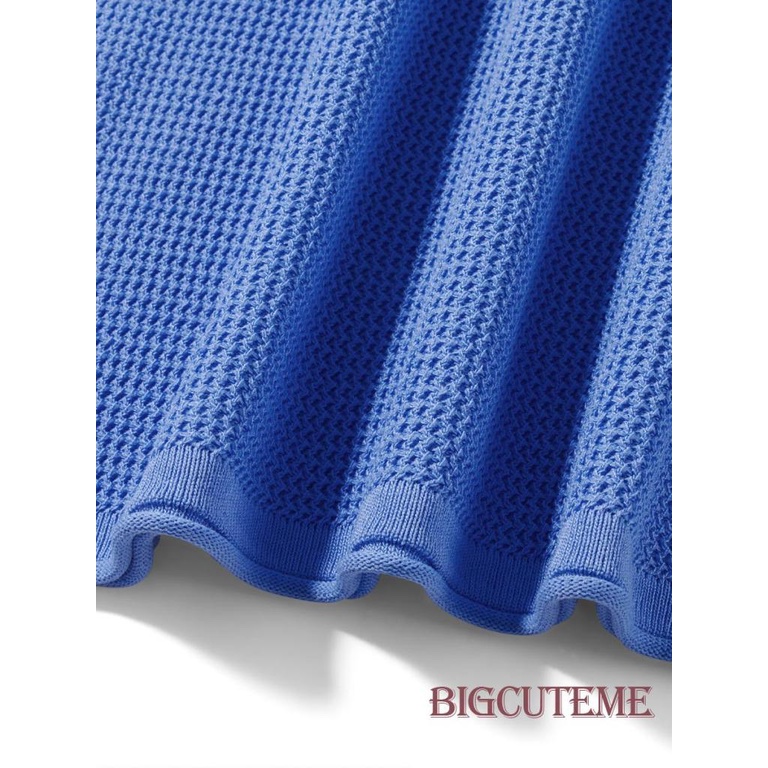 Đầm Hai Dây Dệt Kim Dáng Dài Màu Sắc Đơn Giản Thời Trang Mùa Hè Cho Nữ