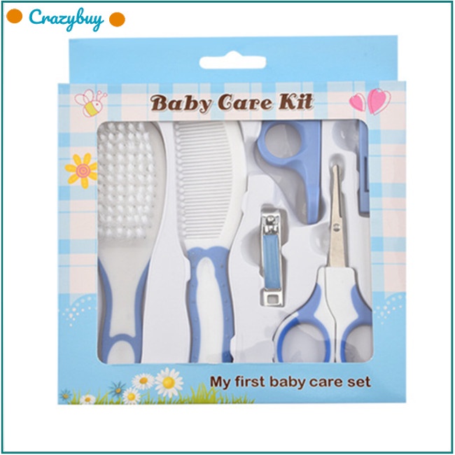 Cr Bộ 6 Dụng Cụ Chăm Sóc Móng Tay Cho Bé Tiện Dụng