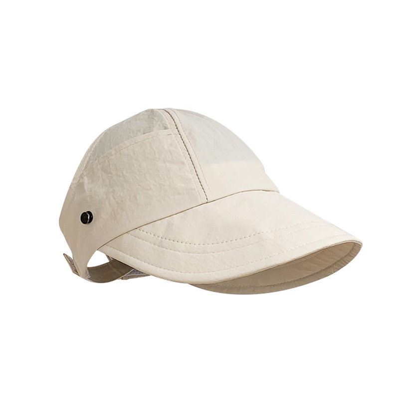 Nón Lưỡi Trai Màu Trơn Thoáng Khí Nhanh Khô Thời Trang Mùa Hè Cho Nữ