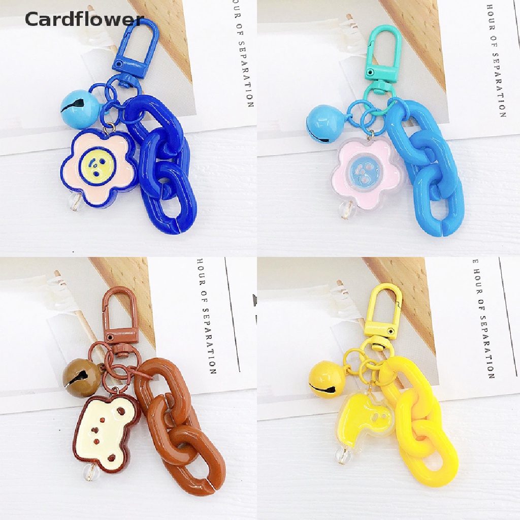 < Cardflower > Móc Khóa Hình Động Vật Nhỏ Dễ Thương Sáng Tạo Độc Đáo Thời Trang Làm Quà Tặng Cho Nữ Túi Xách Trang Sức Hộp