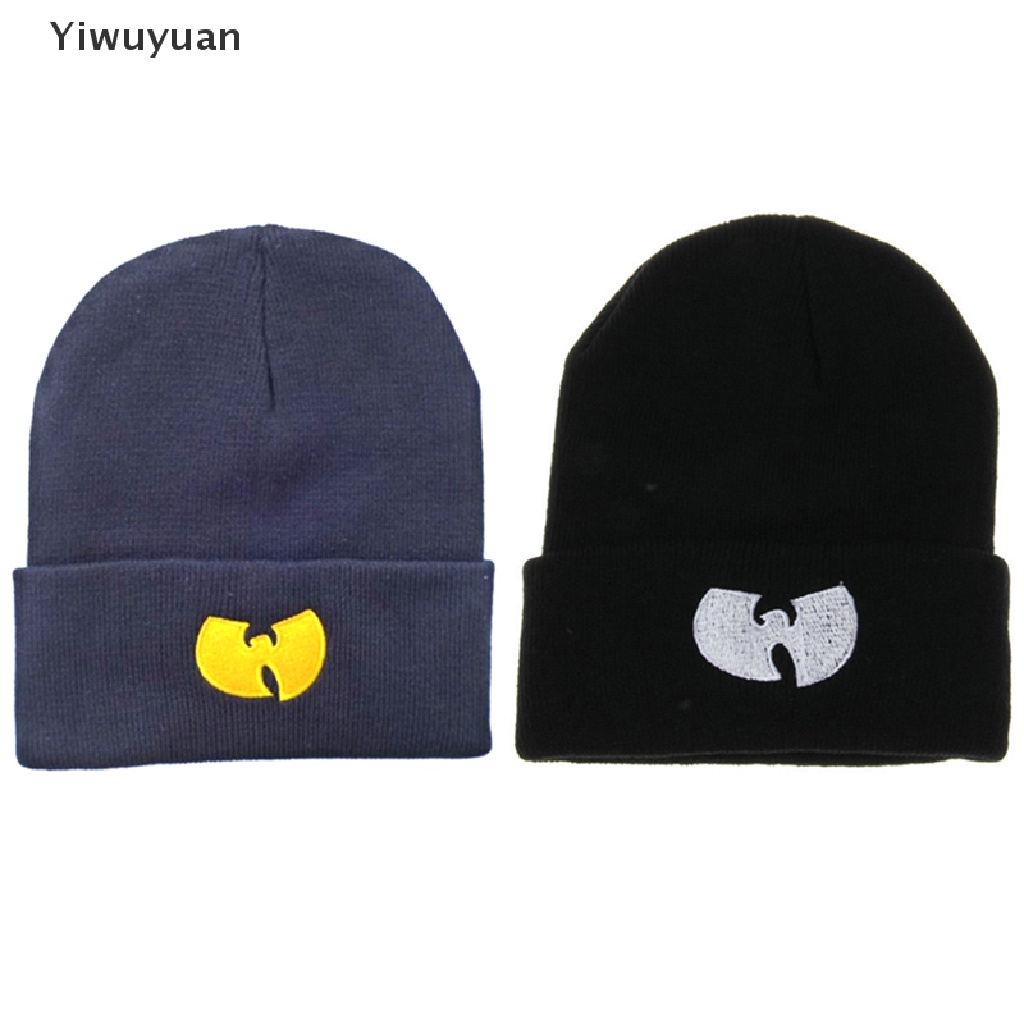 < Yiwuyuan > WU TANG CLAN Mũ beanie Dệt Kim Giữ Ấm Mùa Đông Phong Cách Hip-Hop Cho Nam Và Nữ   Giảm Giá Trên Bán Hàng