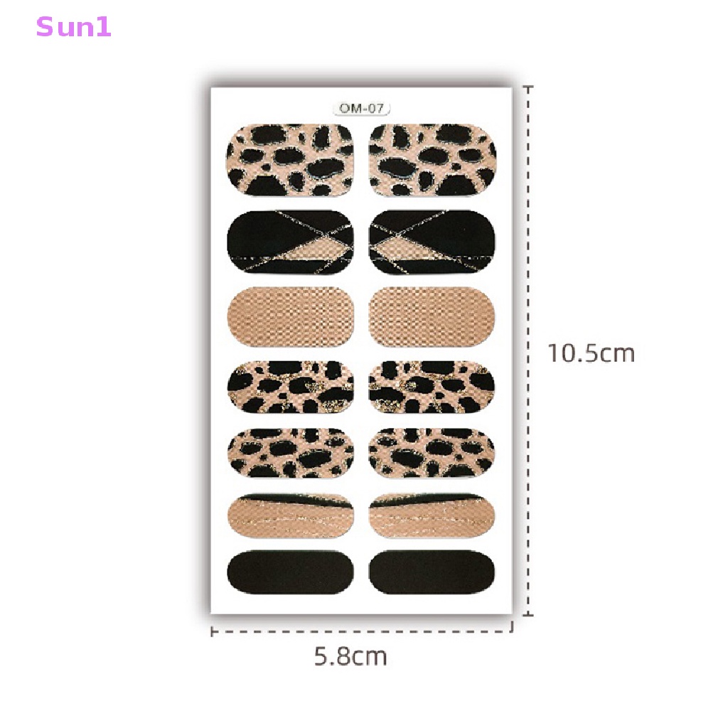 Miếng Dán Trang Trí Móng Tay Tự Dính Sun1 &gt;