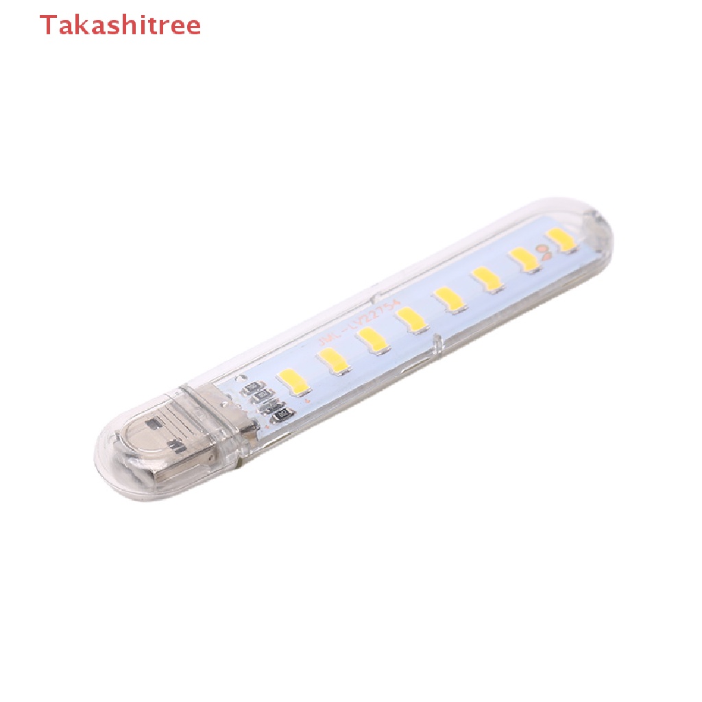 Đèn LED Đọc Sách 8 Bóng SMD 5V Ánh Sáng Trắng Ấm Kết Nối USB