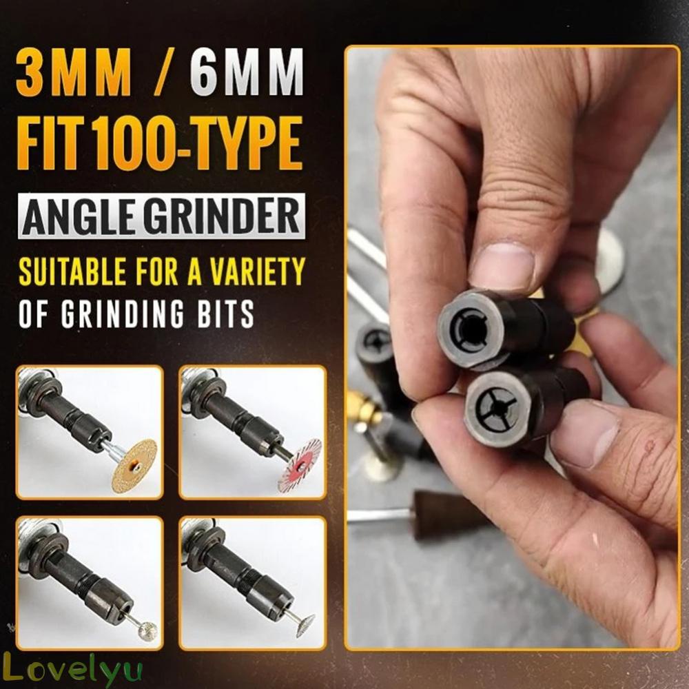 ⭐2023 ⭐2pc 100-type Angle Grinder Modified Adapter to Straight Grinder Chuck M10 Thread