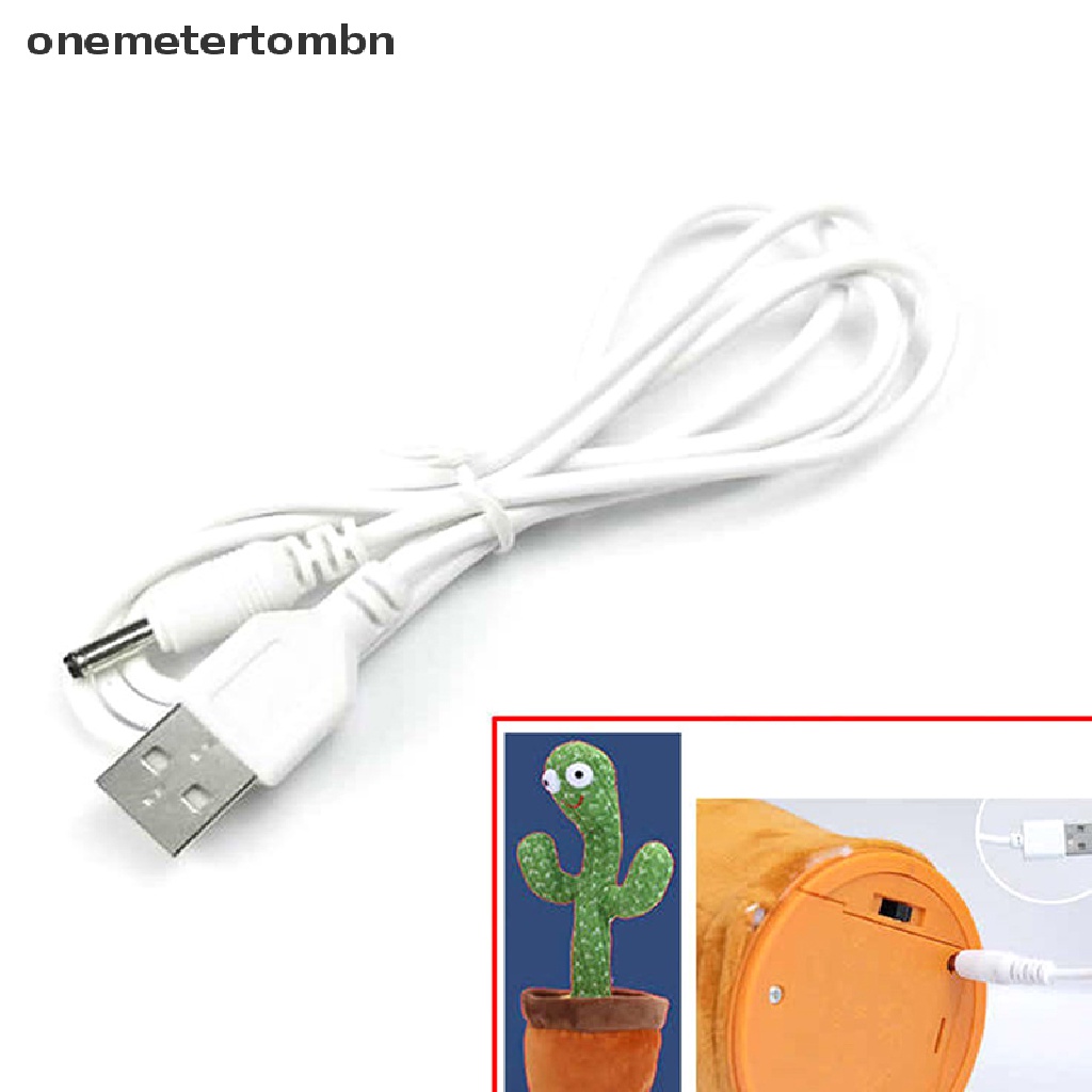 Dây Cáp Sạc USB Thay Thế Chuyên Dụng Cho Đồ Chơi Nhảy Múa Xương Rồng