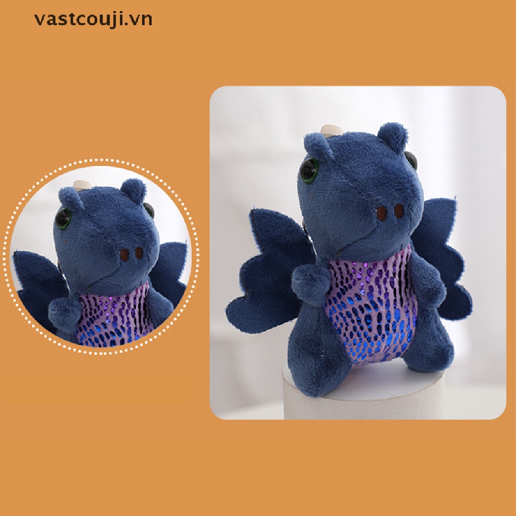 1 Móc Khóa Khủng Long Nhồi Bông Đáng Yêu 12cm